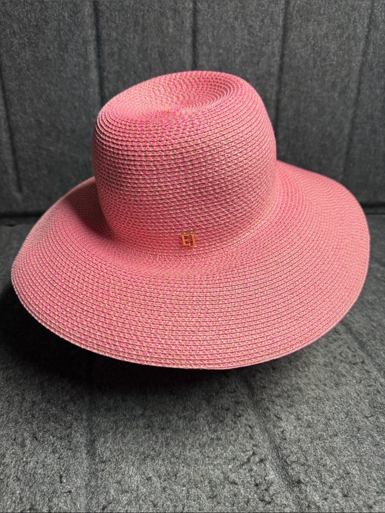 Eric Javits Vibrant Pink Packable Wide-Brim Hat main image 5